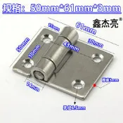 一站採購~加厚304不銹鋼重型合頁鉸鏈 工業合葉 大門重型工業鉸鏈 機箱鉸鏈