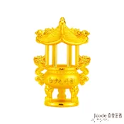 J code真愛密碼金飾 白沙屯 天公爐硬金擺件