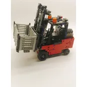 LEGO MOC 說明書  圖紙 (PDF文件, 非實物) forklift 堆高機 叉車