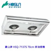 KW廚房世界 高雄 豪山牌 VSQ-7137S 70CM 經濟型 排油煙機 不含安裝【APP滿額下單10%點數(單一帳號最高1000點)】9/30止