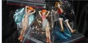 §奇妙模型§ 海賊王小POP~售魯夫、娜美、索隆、佛郎基等4隻一起賣~無外盒~已拆(圖一泳裝娜美2款已售出)