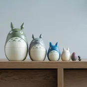 日本正版 吉卜力 宮崎駿 現貨 俄羅斯收納罐 龍貓 totoro 玩具 公仔 俄羅斯娃娃 5件組 小物收納盒 飾品盒