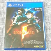 【沛沛電道⚡】PS4 惡靈古堡5 恐怖 生存 中文版 遊戲片 光碟