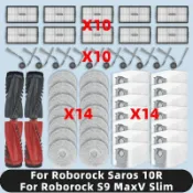 HiFi超人音頻商城 石頭掃地機器人 Saros 10R Saros 20 掃地機器人配件 主刷 邊刷 過濾器 濾網 拖布 抹布 集塵袋
