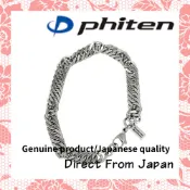 【日本直送 / Direct from Japan】phiten 限定款 雙喜平扭紋鈦手鍊 19cm 正品