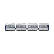 (店+)台鐵阿福號區間車 EMU700型 鐵支路4節迴力小列車 迴力車 火車玩具 壓克力盒裝 QV006T1