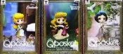 UNIPRO優鋪 日版 Qposket Disney Petit 變身前 灰姑娘 睡美人 白雪公主 共三款 約7公分高 posket 公仔