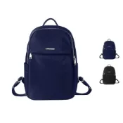 (店+)【MAISY】防潑水牛津雙肩電腦後背包12吋/13.3吋/14吋/15.6吋(藍色 / 黑色)