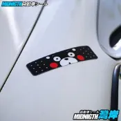 【限時下殺】灣岸車貼日本jdm可愛熊本熊OK繃反光貼媥紙車身畫 劃痕遮擋貼裝飾貼