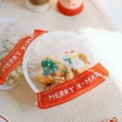新品❤️馬上出貨聖誕節禮物🎄⛄️自封袋 聖誕節 包裝袋 夾鍊袋 餅乾袋 糖果袋 牛軋餅袋 點心袋 棉Q餅袋 堅果袋