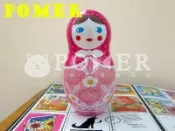 ☆POMER☆日本 Mary's 巧克力 chocolasika 俄羅斯娃娃 立體 造型罐 鐵罐 收納盒 收納罐 鐵盒