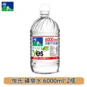 【悅氏】礦泉水6000ml*2瓶/箱