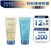 【BIODERMA 貝膚黛瑪】舒益沐浴呵護組 (舒益輕沐浴油100ml+舒益淨沐浴露100ml) 官方直營