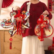 ✨臺灣出貨✨2026馬年春節新年 裝飾 賀年 掛件 過年氛圍佈置福字 掛飾 大門客廳門掛臺灣熱賣 馬年掛飾 新年掛件 居