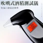 智優 呼氣酒測器 手持式酒精測試器 酒精檢測器 酒精濃度計 駕駛酒測器 吹嘴酒測器 電子酒測器 165+PAD