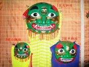 中舞獅獅王【中獅頭】祥獅獻瑞裝飾獅頭舞獅廣東獅玩具獅舞會道具搗蛋玩具生日派對道具獅頭魔術道具懷古玩具懷古道具尾牙道具工廠