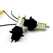 附控制日行燈開閉及保險絲_ led 方向燈改日行燈 白光+黃光轉向 T20接頭 fit altis10.5 mazda3
