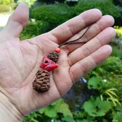 Pinkoi 代購 - 山葡萄藤蔓與山珊瑚的墜飾 220240707-2