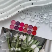 Rainbow Nail 美甲玻璃豆豆展示色卡 打版色卡 美甲豆豆色卡 美甲色卡
