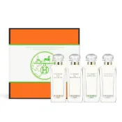 【HOTAI購】【HERMES 愛馬仕】花園香水禮盒四入組(7.5mlX4)[希瑟花園+尼羅河+李先生+潟湖]-國際航空版 #新年祭