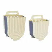 (店+)【蝴蝶衛浴】洗衣籃.可折疊置物籃.衣物收納籃.壁掛式.懸掛式.收納筐.髒衣籃.置衣籃.置物架.收納架
