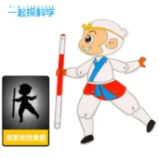 台灣出貨 科學實驗DIY 手工藝品皮影戲手工DIY趣味中小學生科技小製作小玩具steam材料包