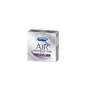 【Durex 杜蕾斯】AIR輕薄幻隱潤滑裝保險套衛生套3片(情趣用品.保險套.衛生套)
