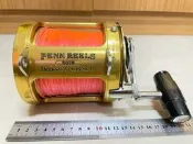 PENN  50TW 金 PENN 50 TW 鼓式捲線器 放長線 金騙 泰國捲線器 參考 daiwa shimano