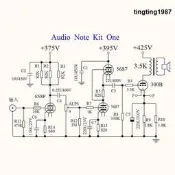 AUDIO NOTE Kit 1 空板搭配LG102E線路設計 音響DIY電路元件