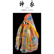 【富貴佛具】平繡龍袍 橘龍袍 天上聖母 九天玄女 財神爺 王爺 文昌帝君 註生娘娘 神明衣 龍袍 8寸8 1尺3 1尺6