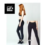 (店+)【Lets Slim】薄款黑【台灣總代理】Let's Slim 機能魔塑褲 經典黑色 瑜珈褲 瘦腿褲  高腰提臀 健身 跑步