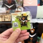 喔熊 OhBear TAIWAN 喔熊造型金屬徽章 磁吸款 冰箱貼 交通部觀光署 喔熊商品專賣店 TR台灣鐵道