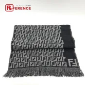 【DOKODEMO】FENDI ZUCCA 全身印花圍巾