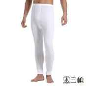 三槍牌 白色1件組型男舒適金絲棉衛生褲