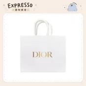 Expresso選物 DIOR 迪奧 白色燙金紙袋 小/中/大 荔枝紋路金 專櫃禮品袋 香水袋 禮物袋