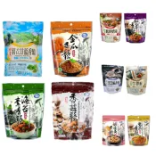 如意 香鬆系列(羽衣甘藍/金瓜/紅毛苔/香菇/海苔(素)/堅果/黑芝麻/鹹蛋黃) 牛蒡酥 猴頭菇絲 配飯美味