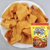 【貓咪姐妹 】日本 oyatsu優雅食 模範生 2倍特大寬條雞汁點心麵 135g超寬點心麵 點心麵