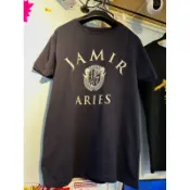 星矢TOY 萬代正版 聖鬥士星矢 燃燒三十週年主題展限量版 白羊座 穆 紀念設計T恤  上衣 100%純棉
