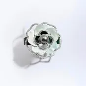【CC Diamond】南洋大溪地黑珍珠 鉑金灰 手環(10mm)