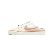 (店+)【NIKE 耐吉】Nike 穆勒鞋 懶人鞋 Court Legacy Mule 米白粉 女款 DV1741-181 [現貨]