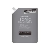 【KUM 熊野】日本 TONIC 冰涼爽快洗髮精補充包 800ml(涼感/清爽/酷涼/平輸商品)