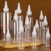 軟管分裝瓶 透明塑膠尖嘴瓶乳液分裝瓶化妝水分裝滴瓶顏料擠壓瓶藥水擠壓瓶子 [臺妹ak4A]