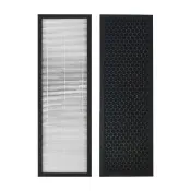 【RENZA】適用 Panasonic 國際牌 National 松下電工 EH3551 EH3552 空氣清淨機 HEPA+活性碳 濾網 濾芯 濾心