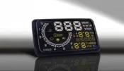 HUD擡頭顯示器 汽車OBD2行車電腦ASH-4C平視儀 4089