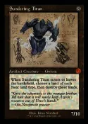 『魔窟』MTG (圖解版) 裂地泰坦 Sundering Titan 兄弟之戰 BRO BRR MR 120