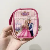 現貨 二手 美國正版 官方 barbie 芭比娃娃 零錢包 小包包 化妝包 女生 迷你包 手拿包 公主包女生 女孩 玩具