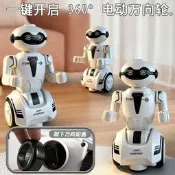 【免運】跨境爆款太空人機器人唱歌跳舞炫酷閃光兒童智能互動啟蒙學習玩具益智玩具 兒童玩具 玩具