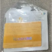 全新經典Logo-亮金金icash 2.0空卡