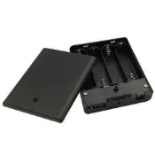 (店+)【日創生活】USB電池盒 4顆3號 {電池盒附蓋 6V 電池盒 4節}
