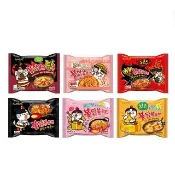 即期品【三養火辣雞】火辣雞肉風味鐵板炒麵 (經典/奶油白醬/起司風味/2倍辣/湯麵/粉紅醬 辣雞麵)